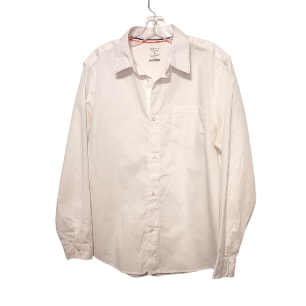 French Toast - Bright White Classic Shirt - Size 20